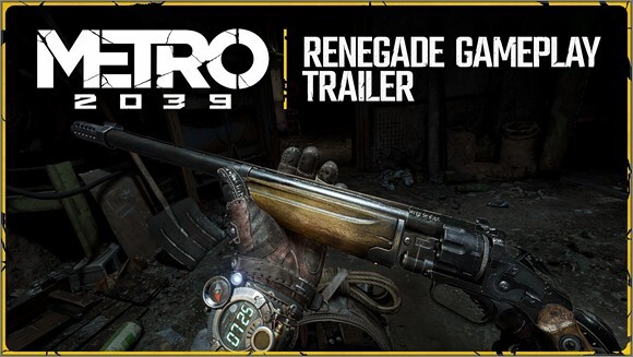 METRO 2039 | Геймплейный трейлер - Renegade